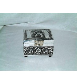 Jewllery Box Aluminium w/Camel