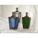 Coachlamp style Table Lamp BL/GR/FR