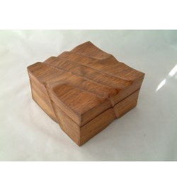 Box 'Natural carved-out' Wavy7x7x4