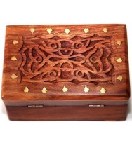 Celtic Style Carved Box small