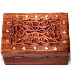 Celtic Style Carved Box small