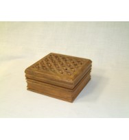 Square Cutwork Top box