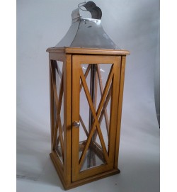 Wooden Lantern 68cm