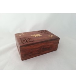 Elephant & Carving work Box sml